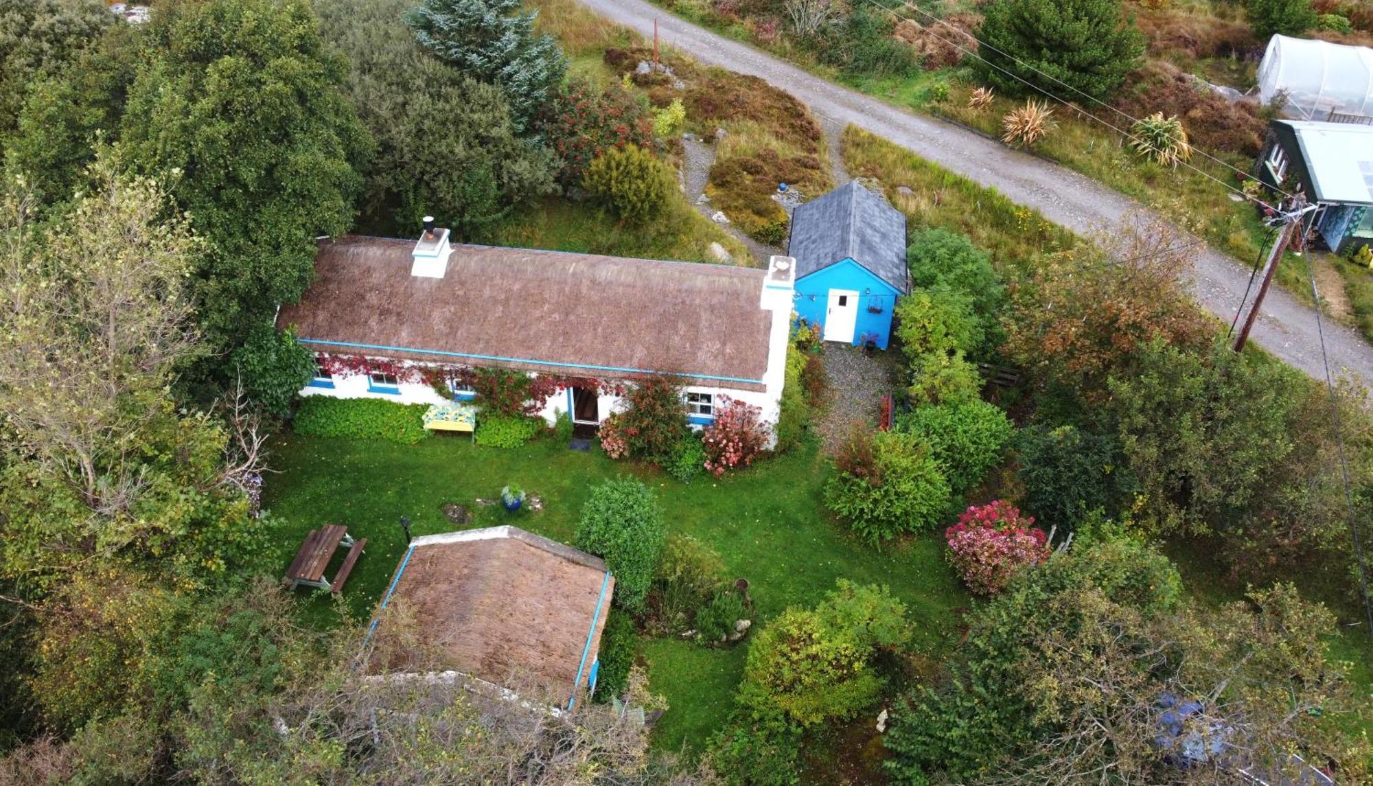 The Rockhouse - Cosy Stone Built Thatch Cottage دونغلو المظهر الخارجي الصورة